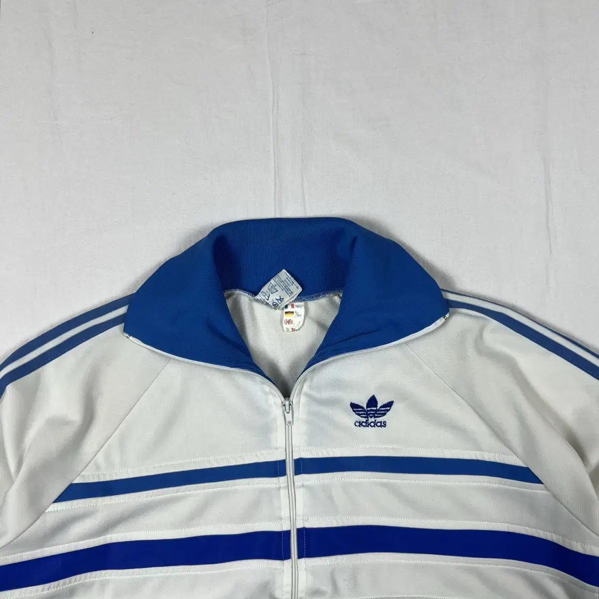 80s 아디다스 adidas ventex 로고 집업 저지 트랙자켓