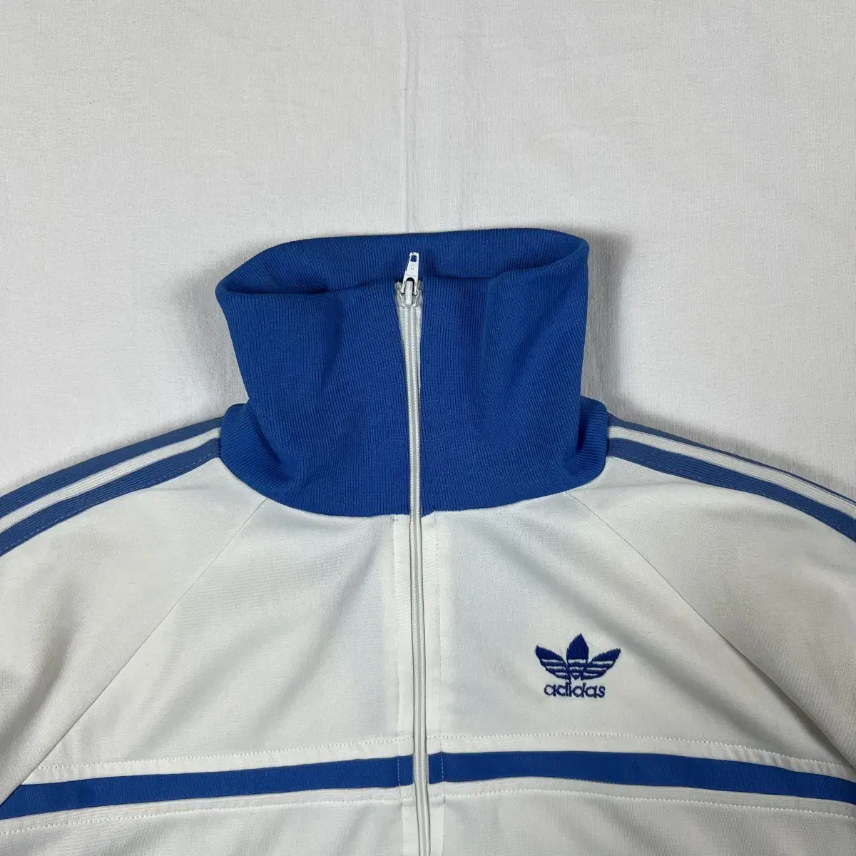 80s 아디다스 adidas ventex 로고 집업 저지 트랙자켓