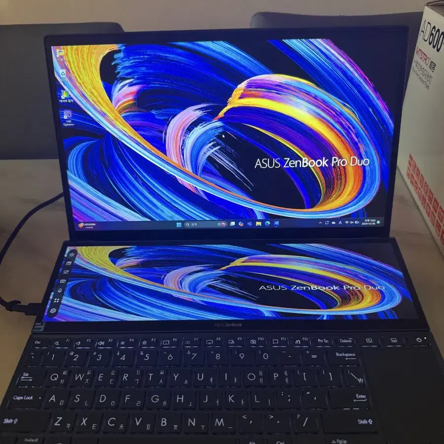 젠북듀오 i7/mx450/1TB