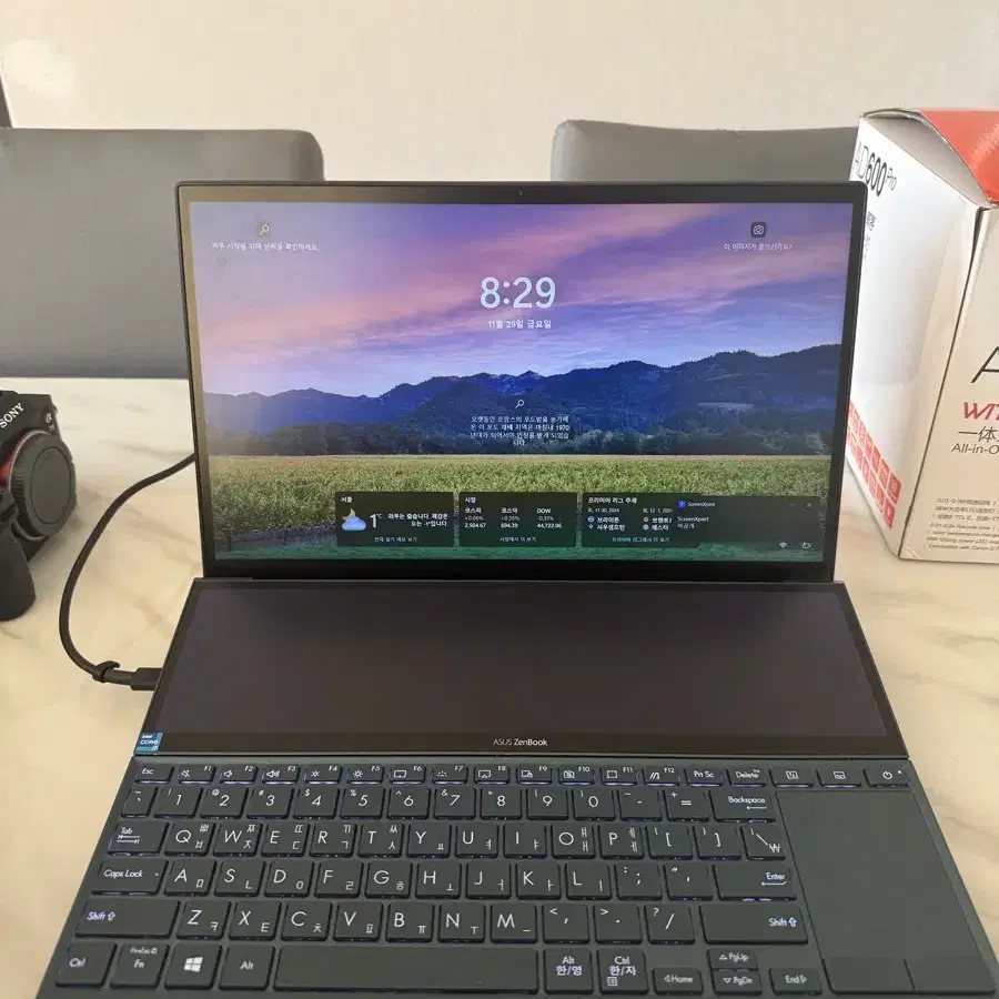 젠북듀오 i7/mx450/1TB