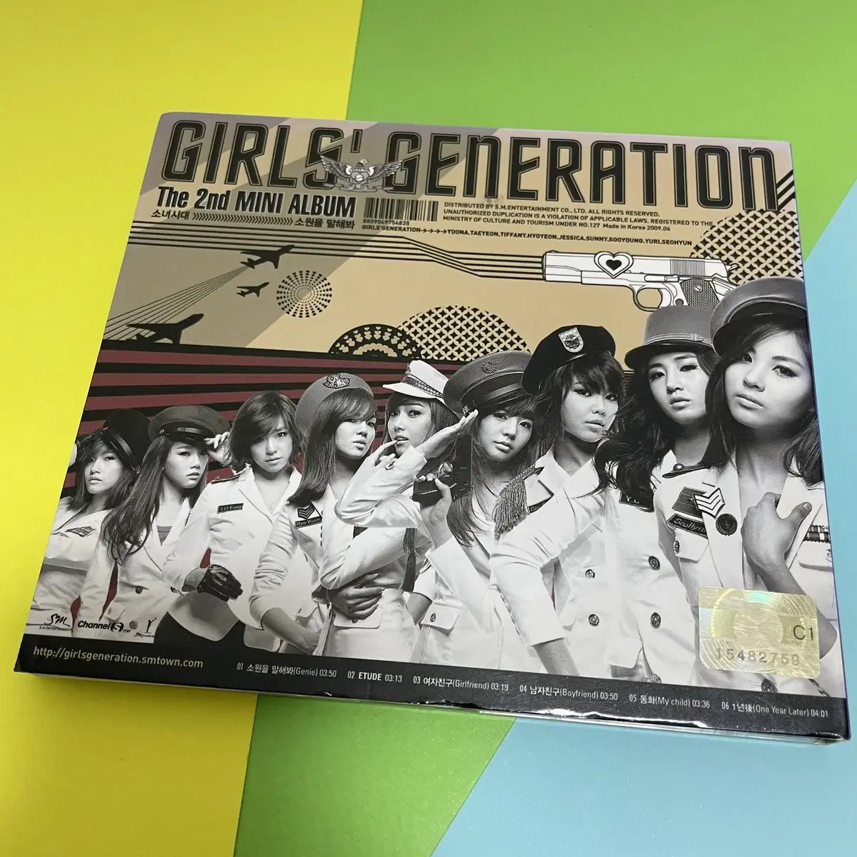 [중고음반/CD] 소녀시대 미니 2집 - 소원을 말해봐(Genie)