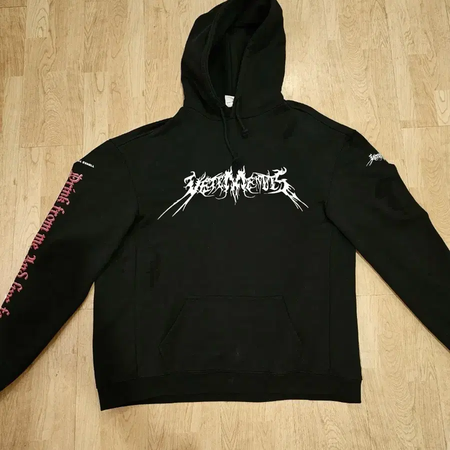 Vetements 베트멍 다크니스 후드티 오버핏 빅사이즈 M