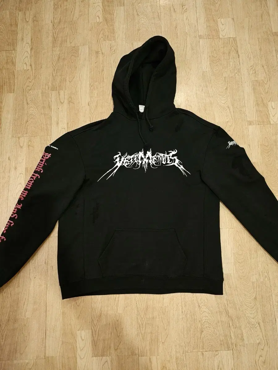 Vetements 베트멍 다크니스 후드티 오버핏 빅사이즈 M