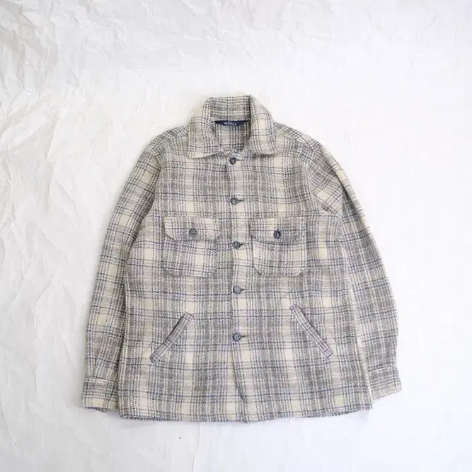 Woolrich 체크 울 셔츠