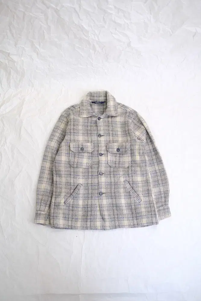 Woolrich 체크 울 셔츠