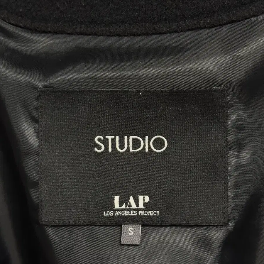 STUDIO LAP 케시미어블랜딩 핸드메이드코트