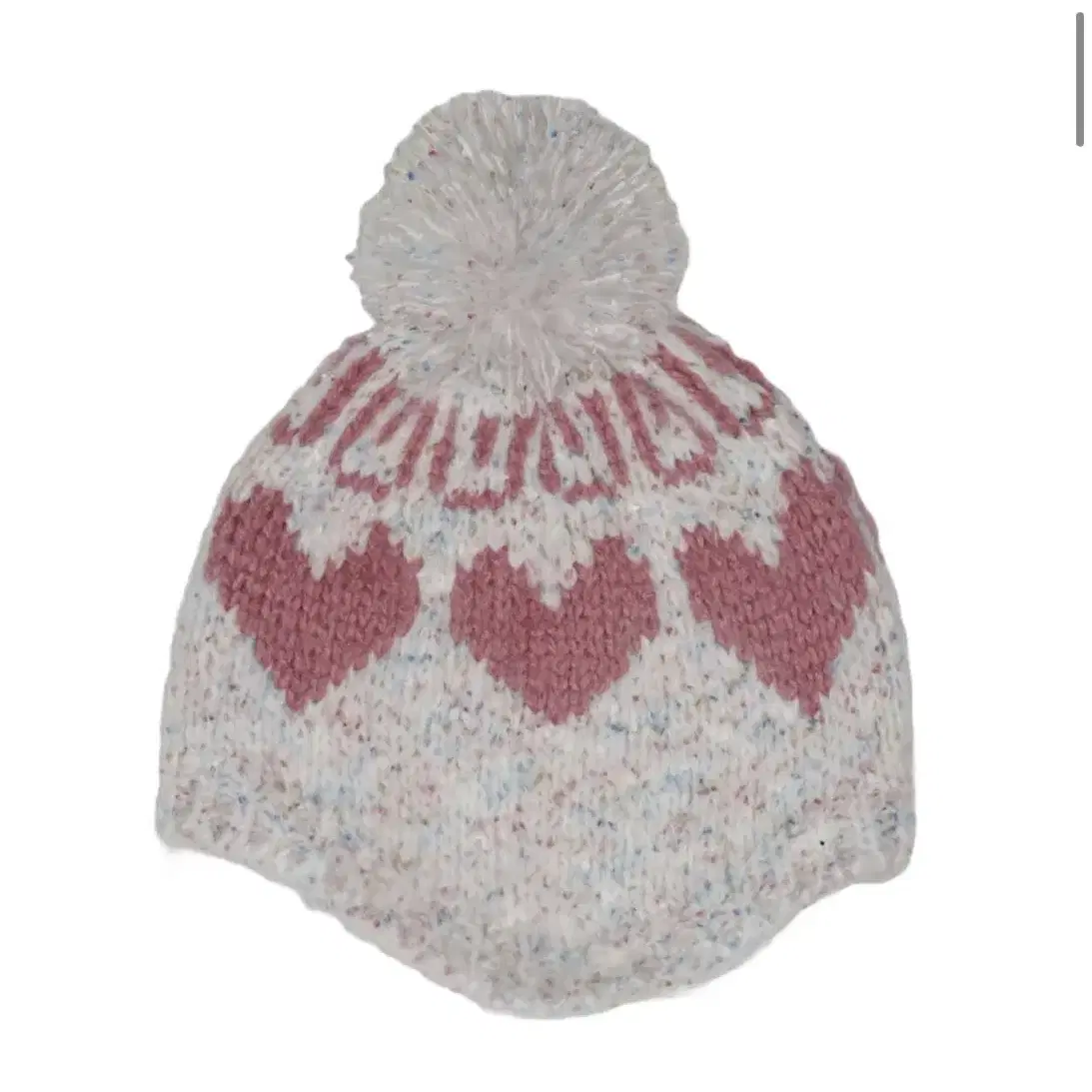 온무드 ownmood FAIRY HEART POM POM BEANIE