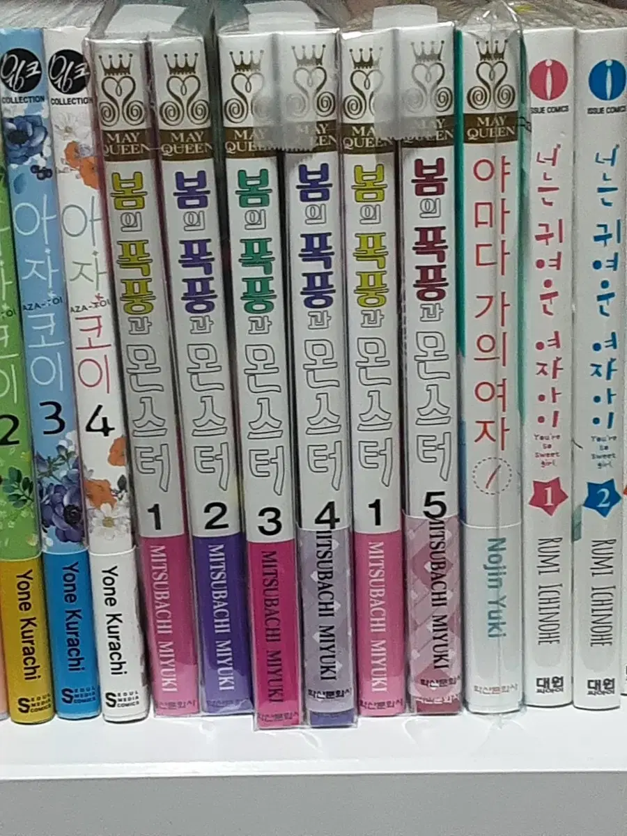 봄의폭풍과몬스터 1-5권 일괄