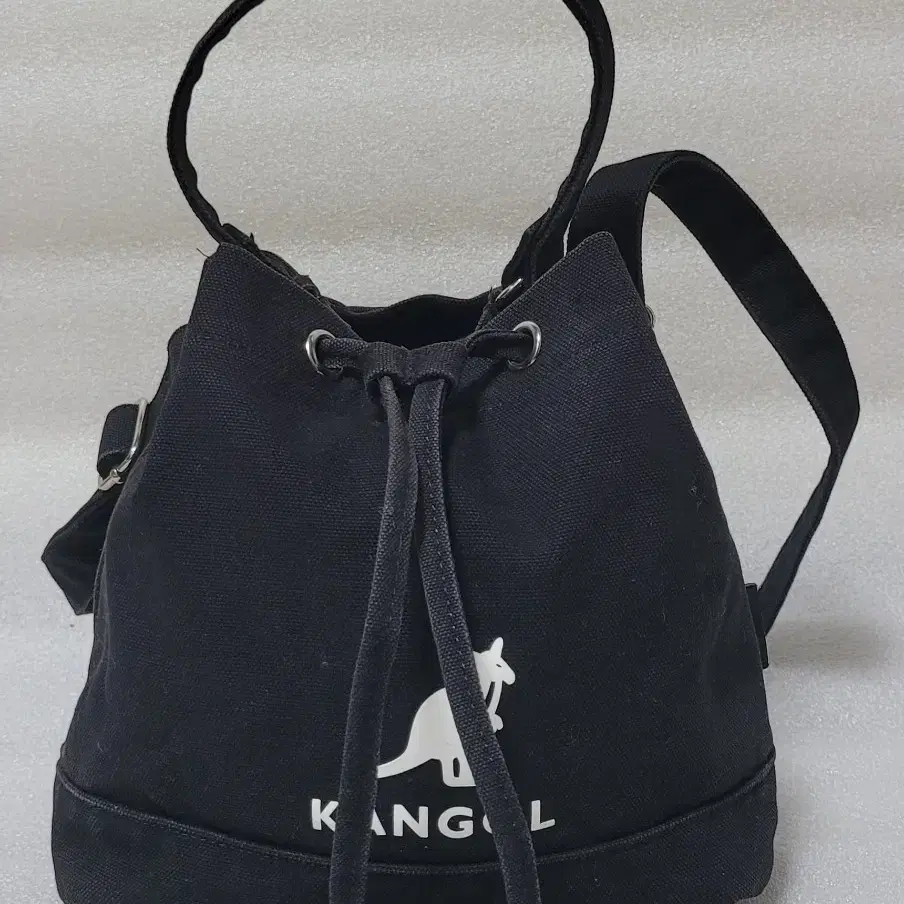 캉골 KANGOL 3776 엠버 캔버스 버킷백 복조리