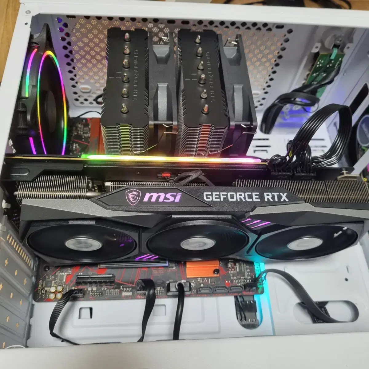 (급처) MSI 지포스 RTX 3070 게이밍 Z 트리오 그래픽카드