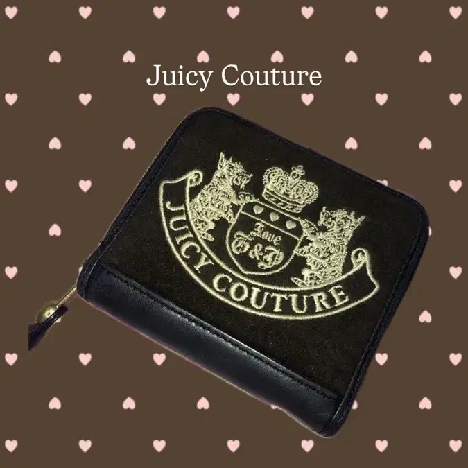 급처 할인) Juicy Couture 쥬시꾸뛰르 지갑 y2k 갸루