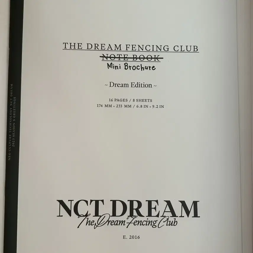 NCTR DREAM 2023 시즌그리팅