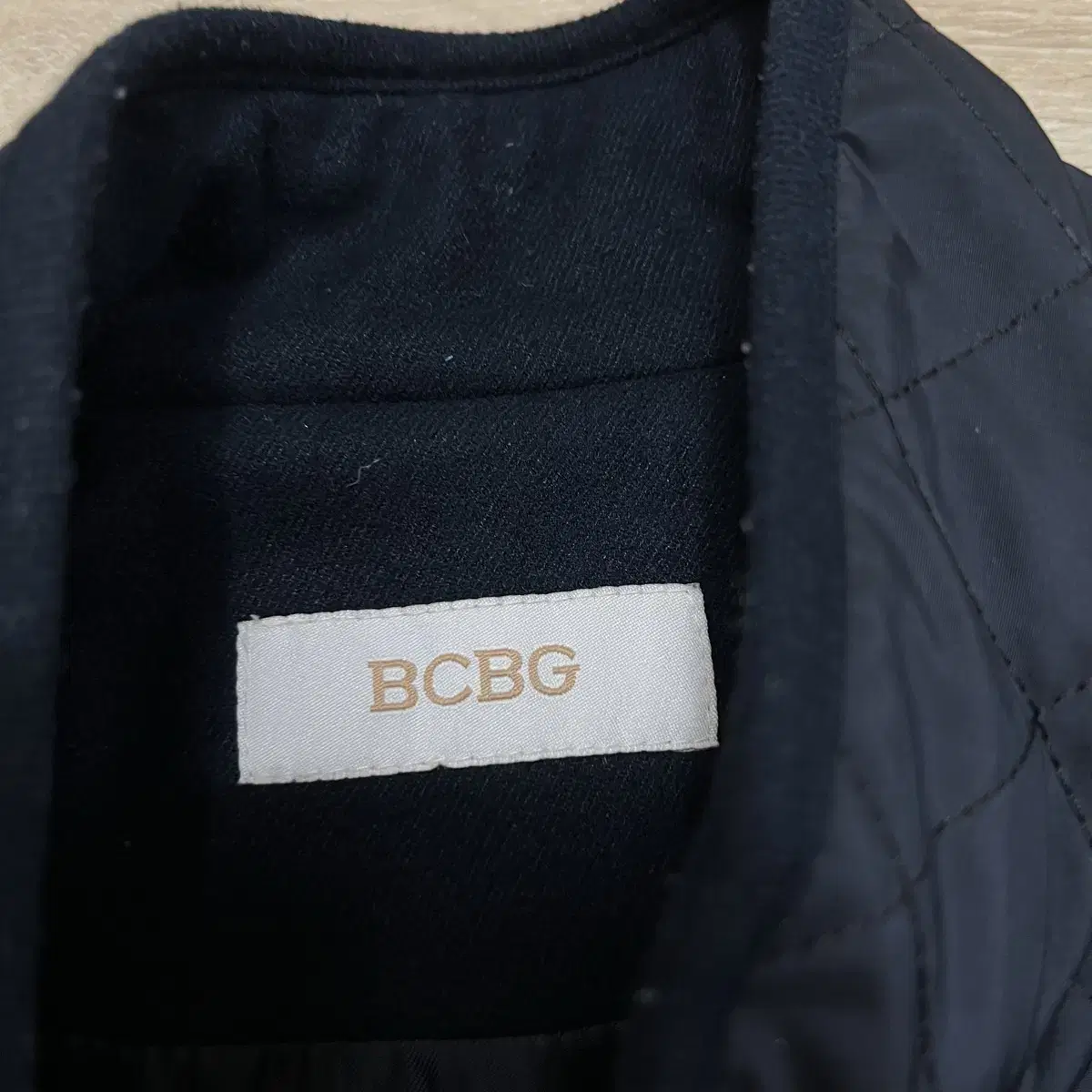 BCBG 비씨비지 레이어드 롱 퀄팅 퀼팅자켓 88-96-160