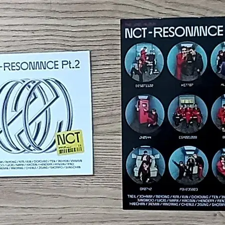 NCT 엔씨티 2집 RESONANCE Pt.2 레조넌스