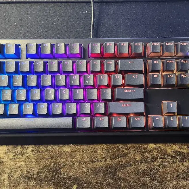 COX 엠프리스 RGB PBT 무접점 키보드