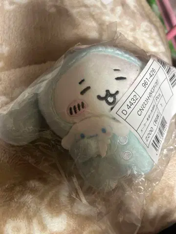 산리오 치이카와 (먼작귀) 나가노 시나모롤 콜라보 마 스캇키링