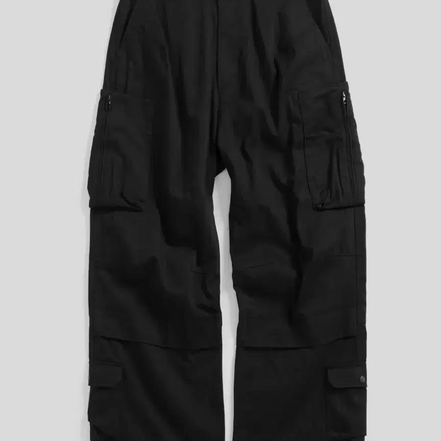 해칭룸 Zip Cargo Work Pants Black 4사이즈