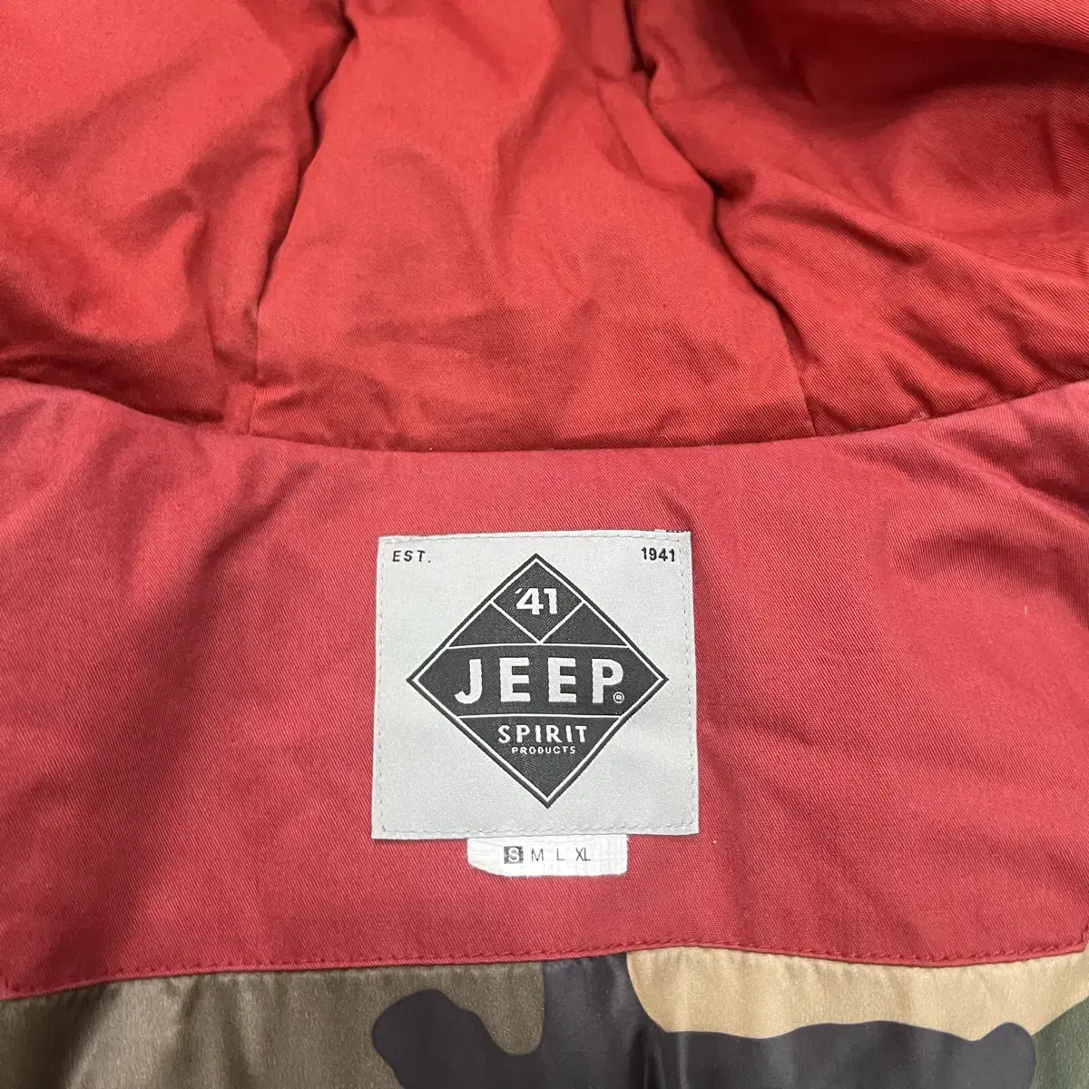 95) Jeep 지프 덕다운 패딩 점퍼 자켓