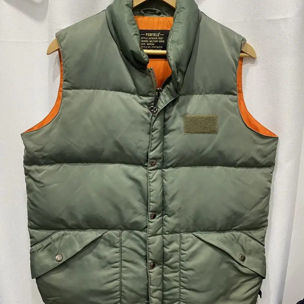 [M/유일매물] penfield 펜필드 밀리터리 아웃백 패딩 베스트