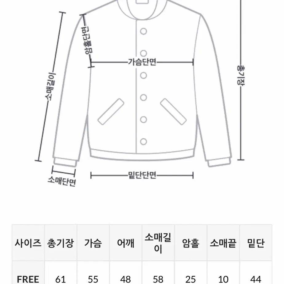 화이트 레글런 숏패딩