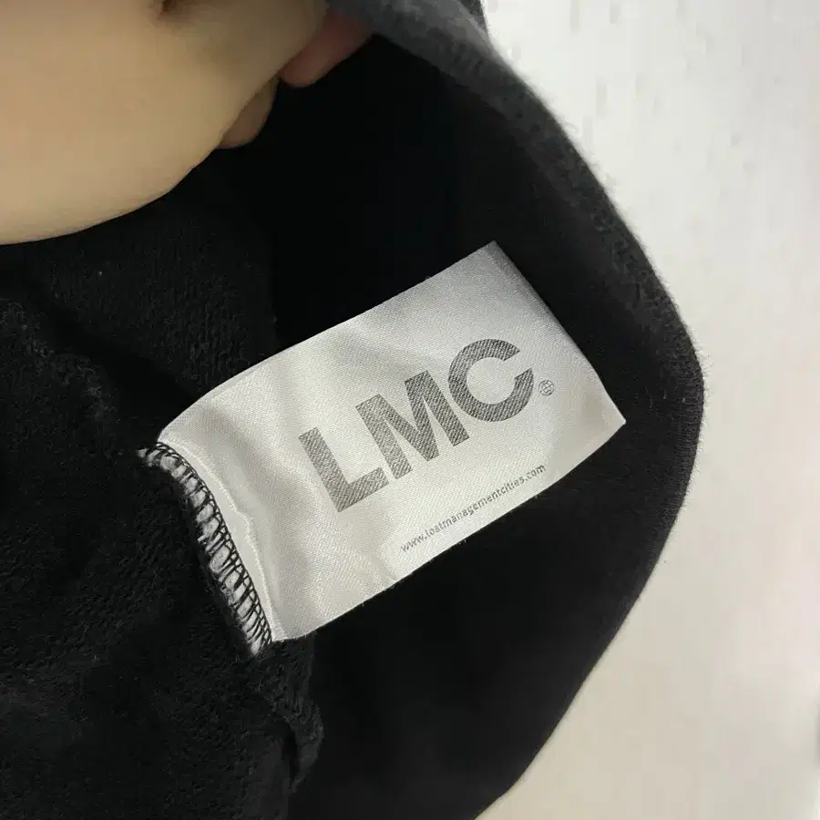 엘엠씨 LMC 정품 리플렉티브 후드티셔츠 블랙