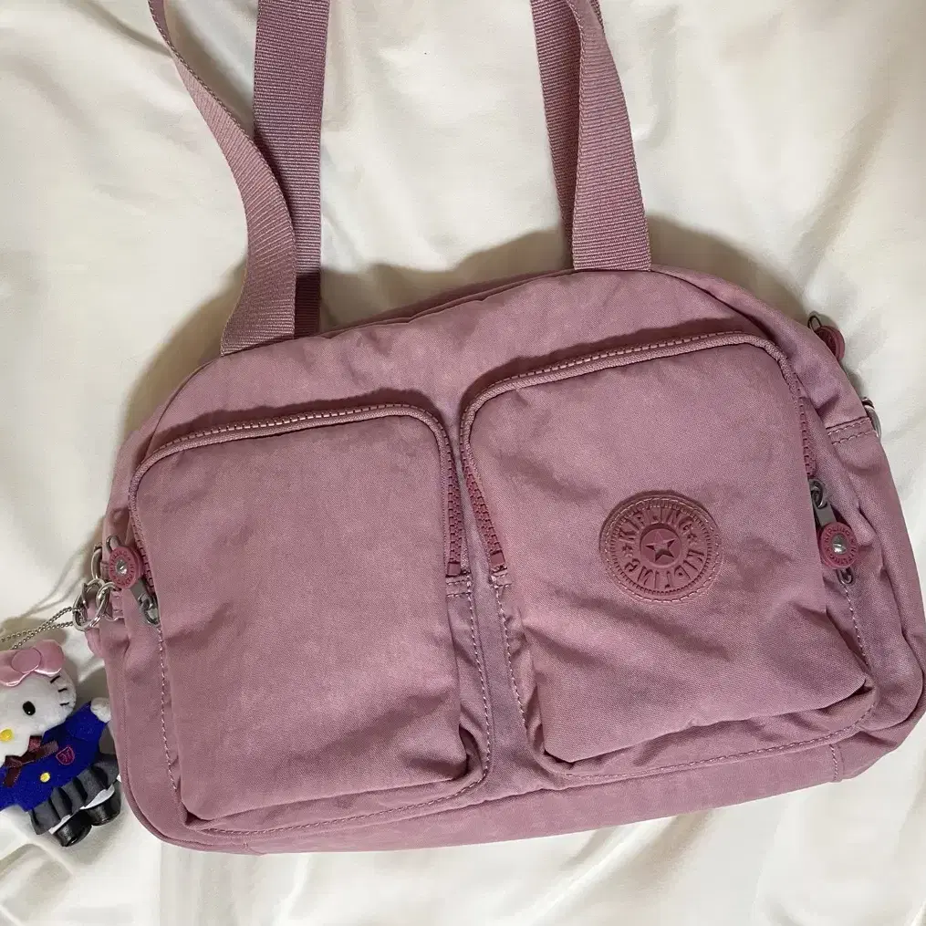 Kipling 키플링 베이비 핑크 숄더백