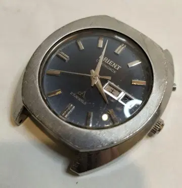 28일 삭제 가동품 오리엔트 크로노 에이스 27석 파랑 다이얼 63