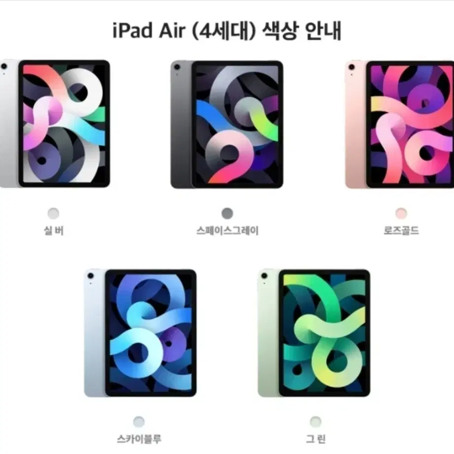 Apple 아이패드 에어 4세대 Wi-Fi 64GB