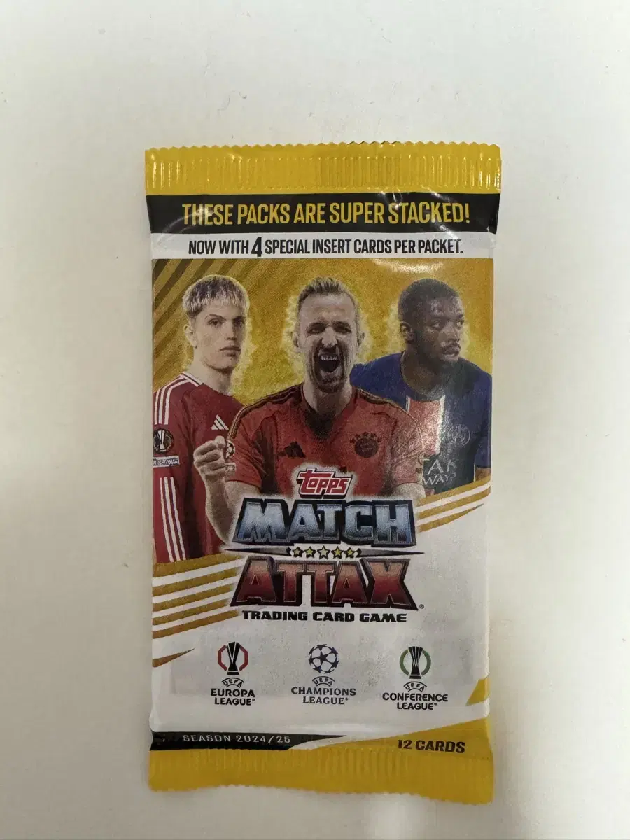 미개봉) Topps Match Attax 24/25 축구 포토카드