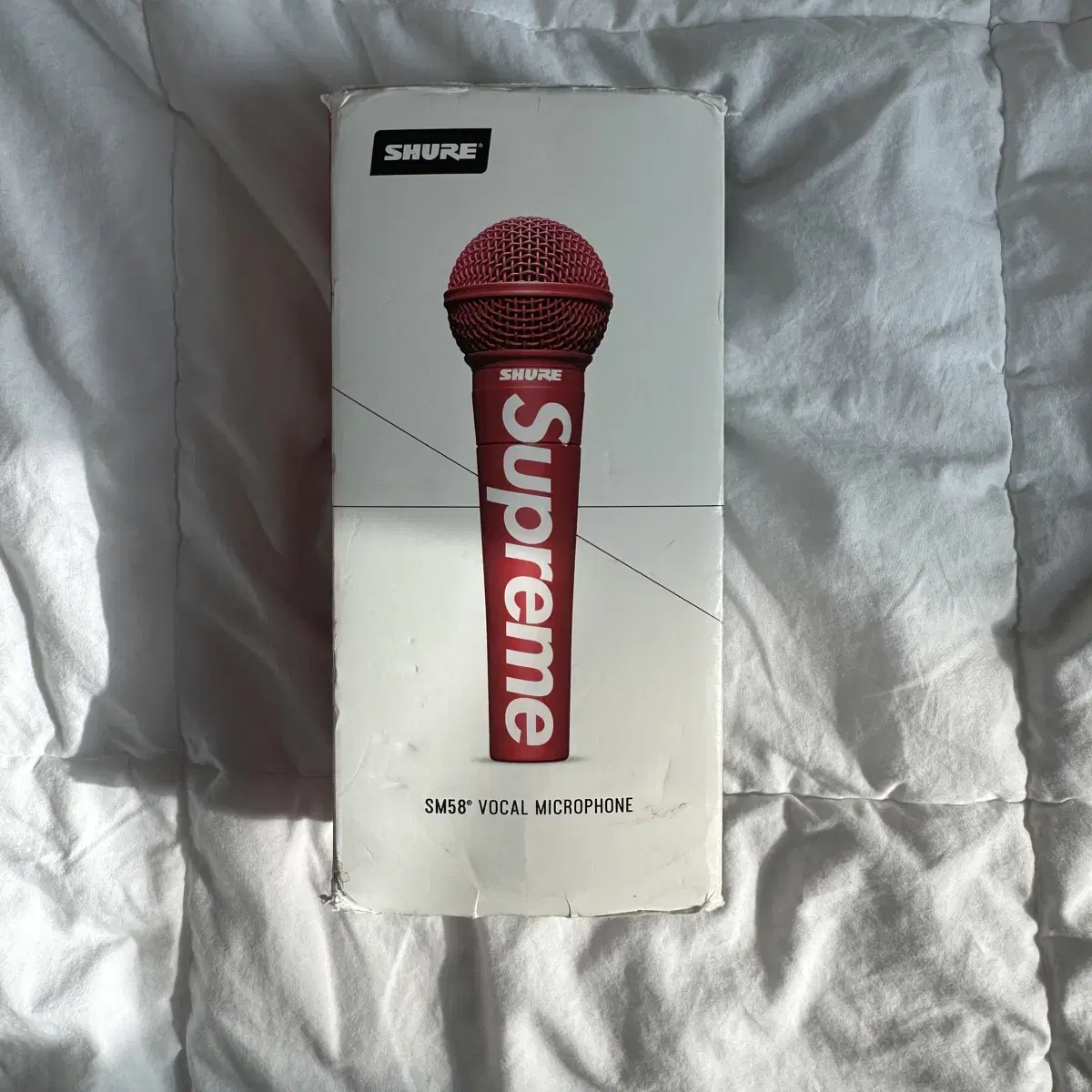 Supreme x Shure SM58 Supreme lavalier microphone