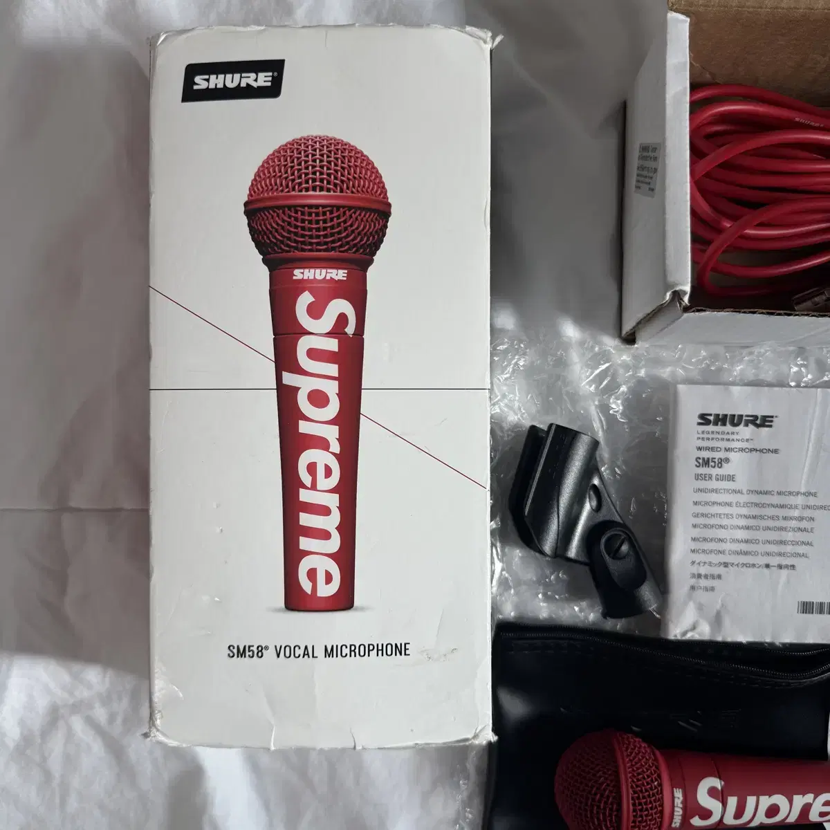 Supreme x Shure SM58 슈프림 슈어 마이크