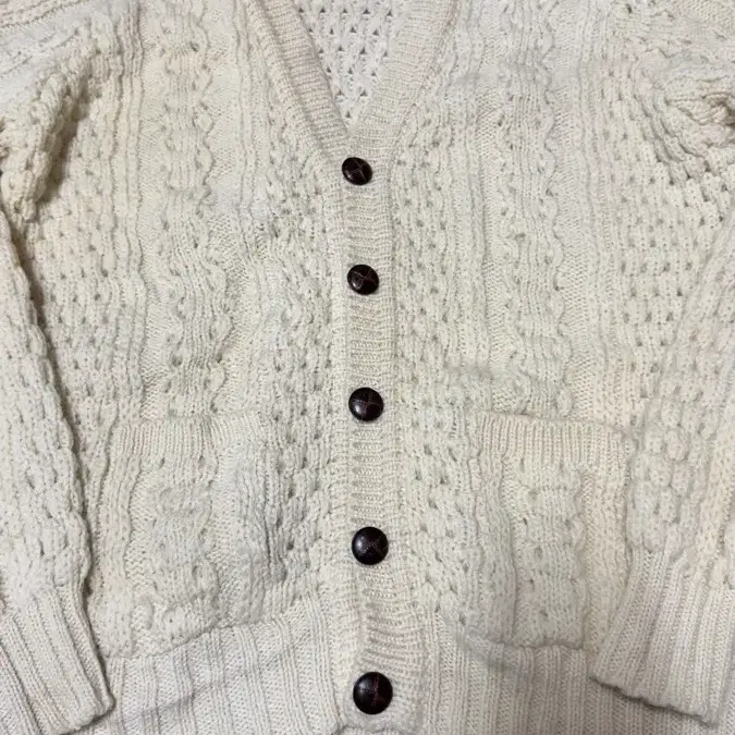 Pure wool knit sweater cadigan