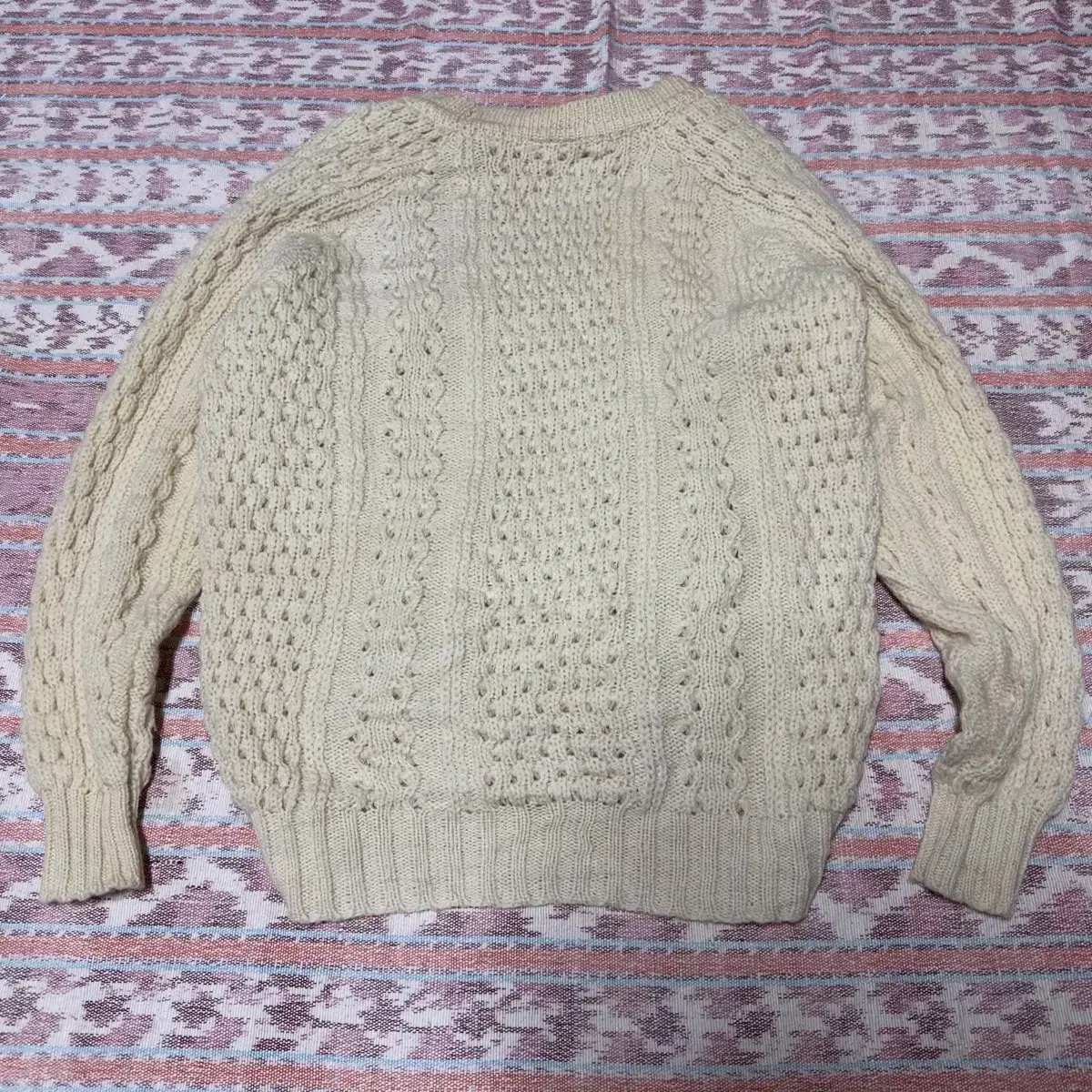 Pure wool knit sweater cadigan