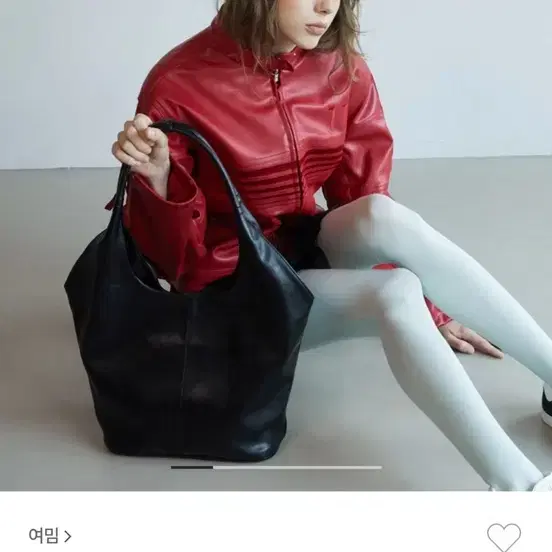 여밈 베이스백 vase bag