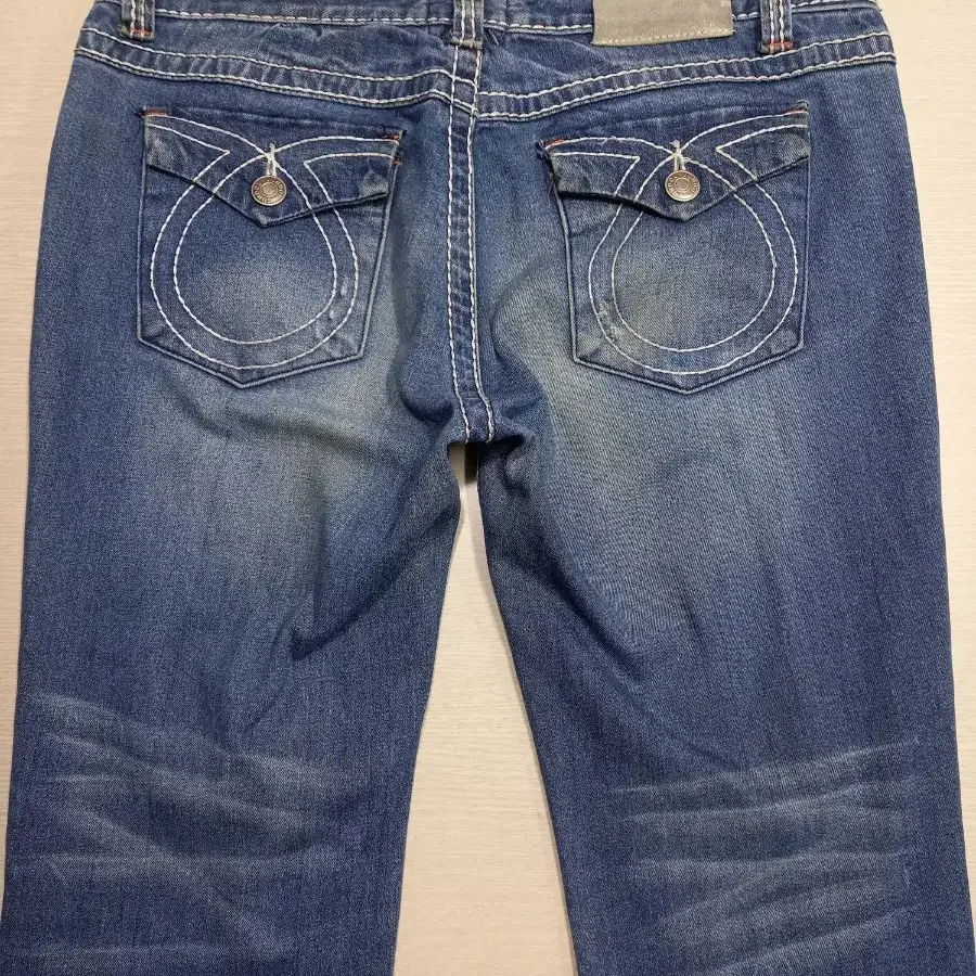 33 JUNDOL JEANS 골반 워싱 스판 부츠컷 33-357