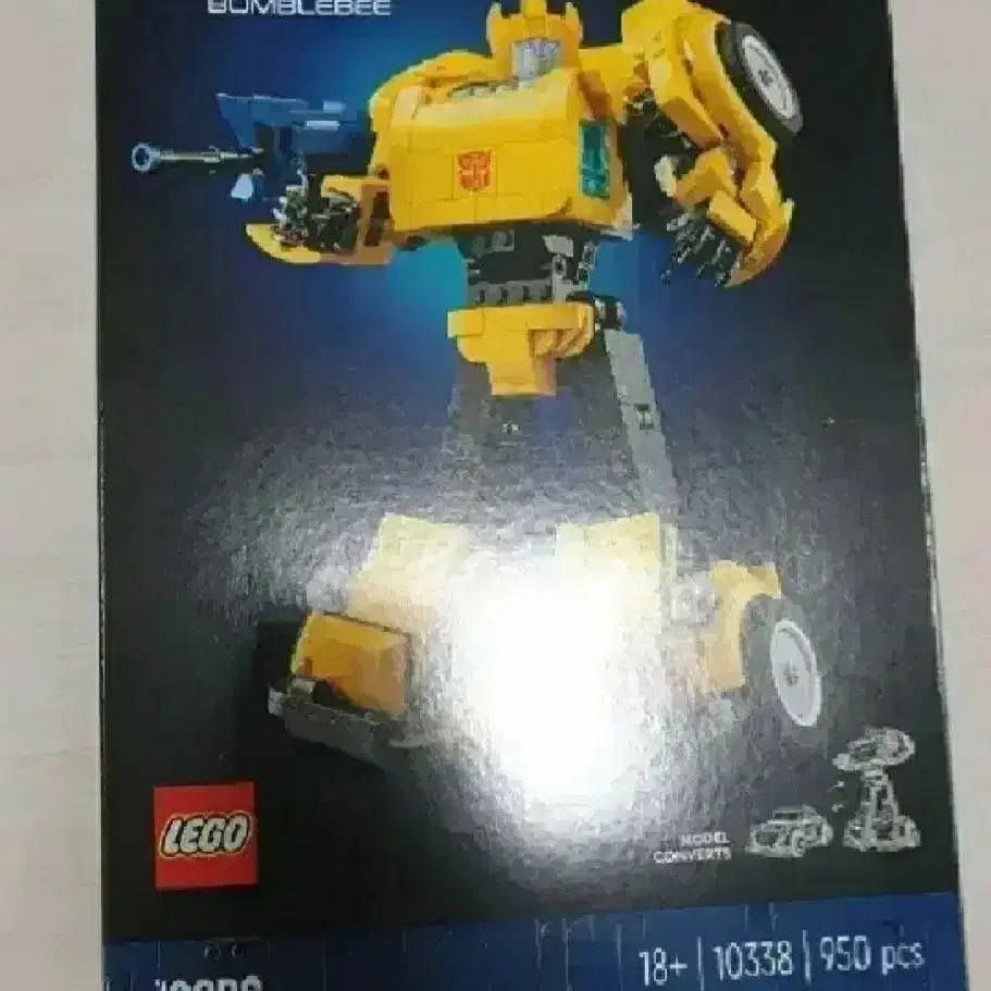 레고 아이콘 범블비10338 브릭 블럭 블록 LEGO 트랜스포머