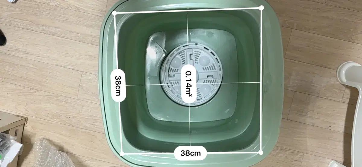 여행용 접이식 세탁기