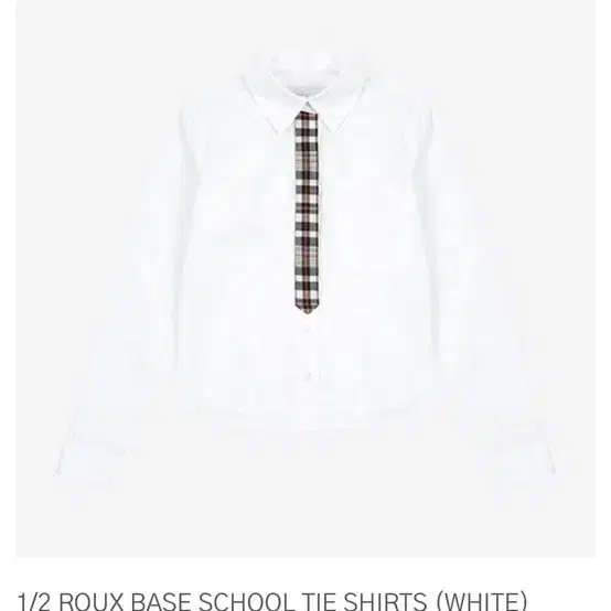 사파리스팟 1/2 ROUX BASE SCHOOL TIE SHIRTS 셔츠