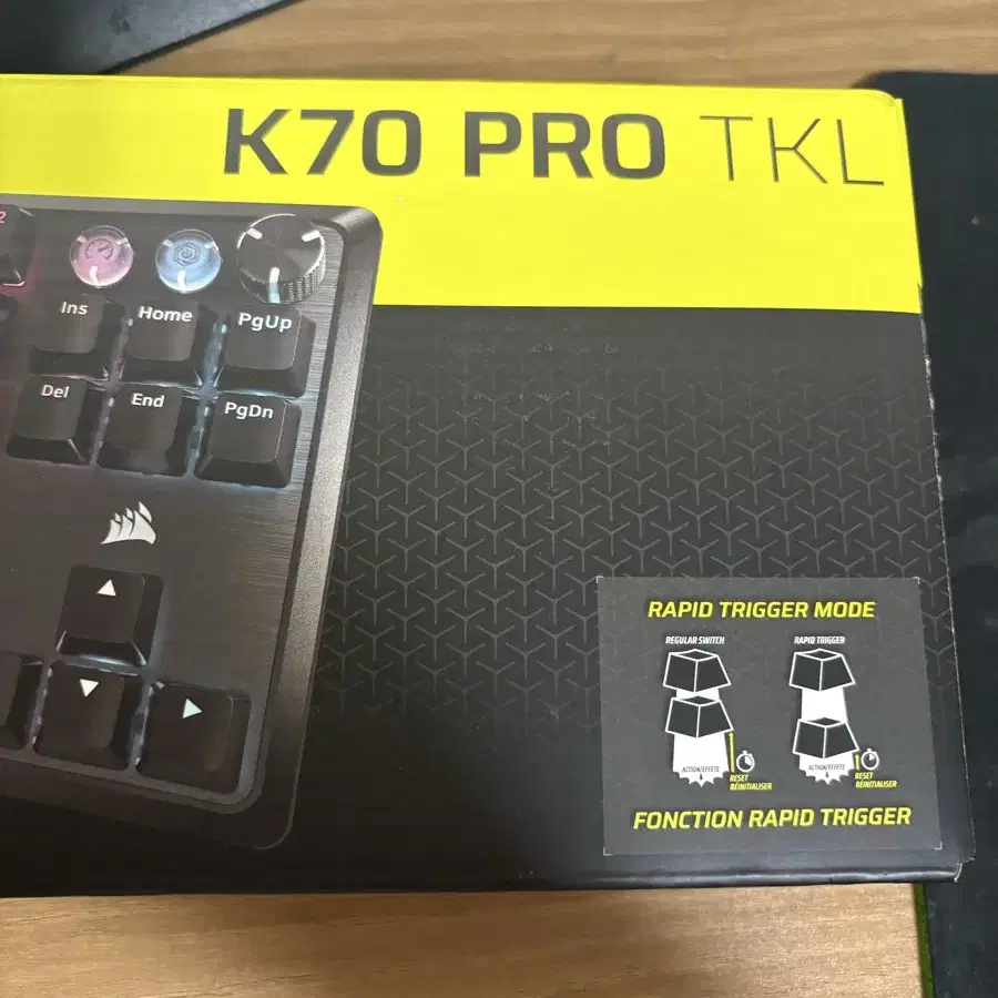 커세어 k70 pro tkl mgx 래피드트리거 키보드 판매