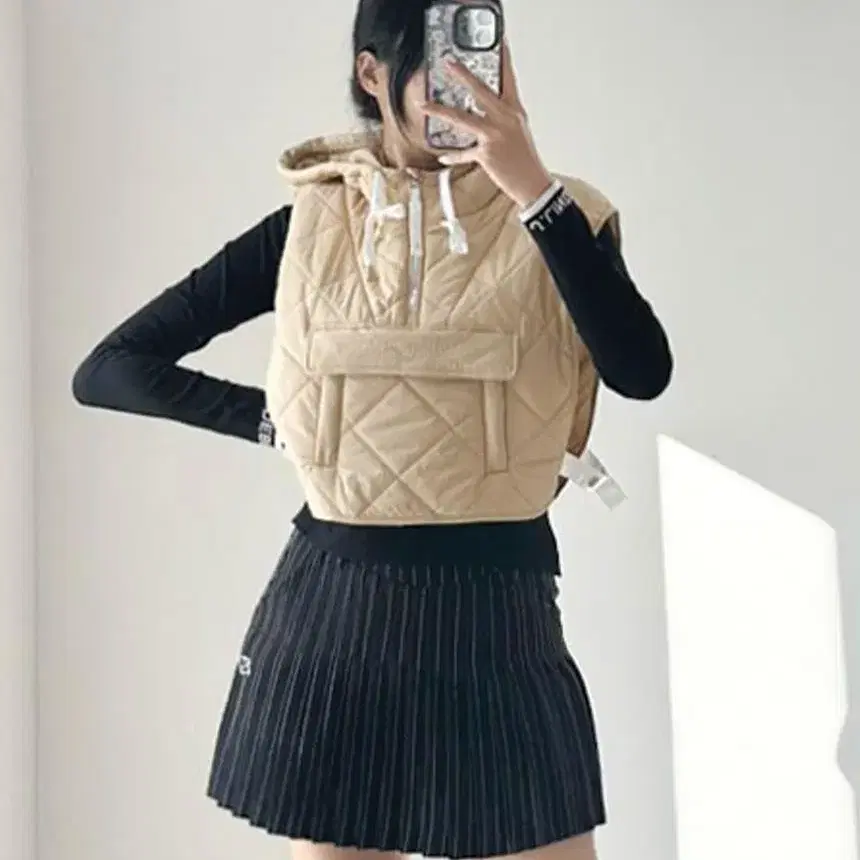 여성골프웨어 QUILTED VEST