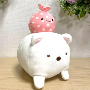 유라유라 스미코구라시 시로쿠마와 후로시키 봉제 인형