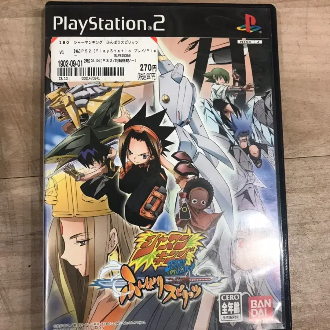 PS2/플스2 샤먼 킹 훈바리 스피리츠