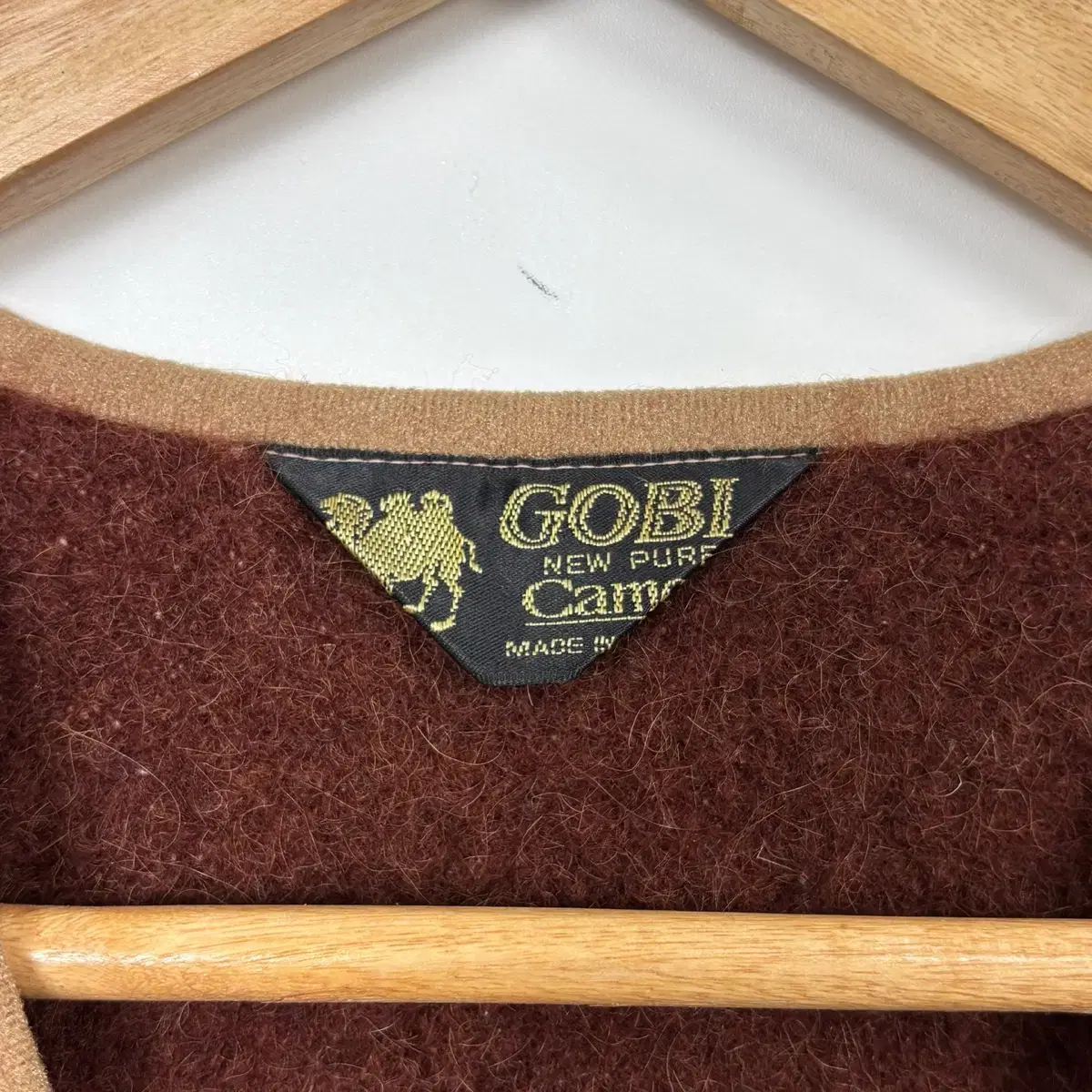 (무료배송) GOBI 고비 몽골 Camelwool 낙타털 베스트