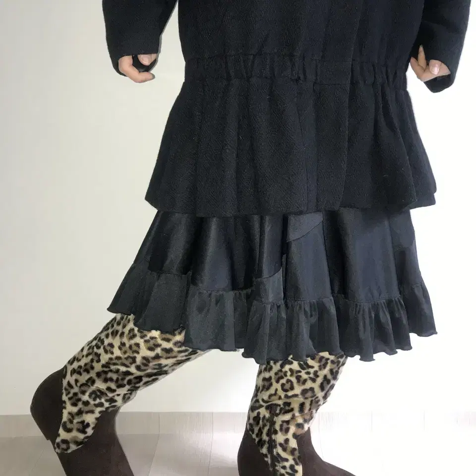 vintage leopard pattern boots