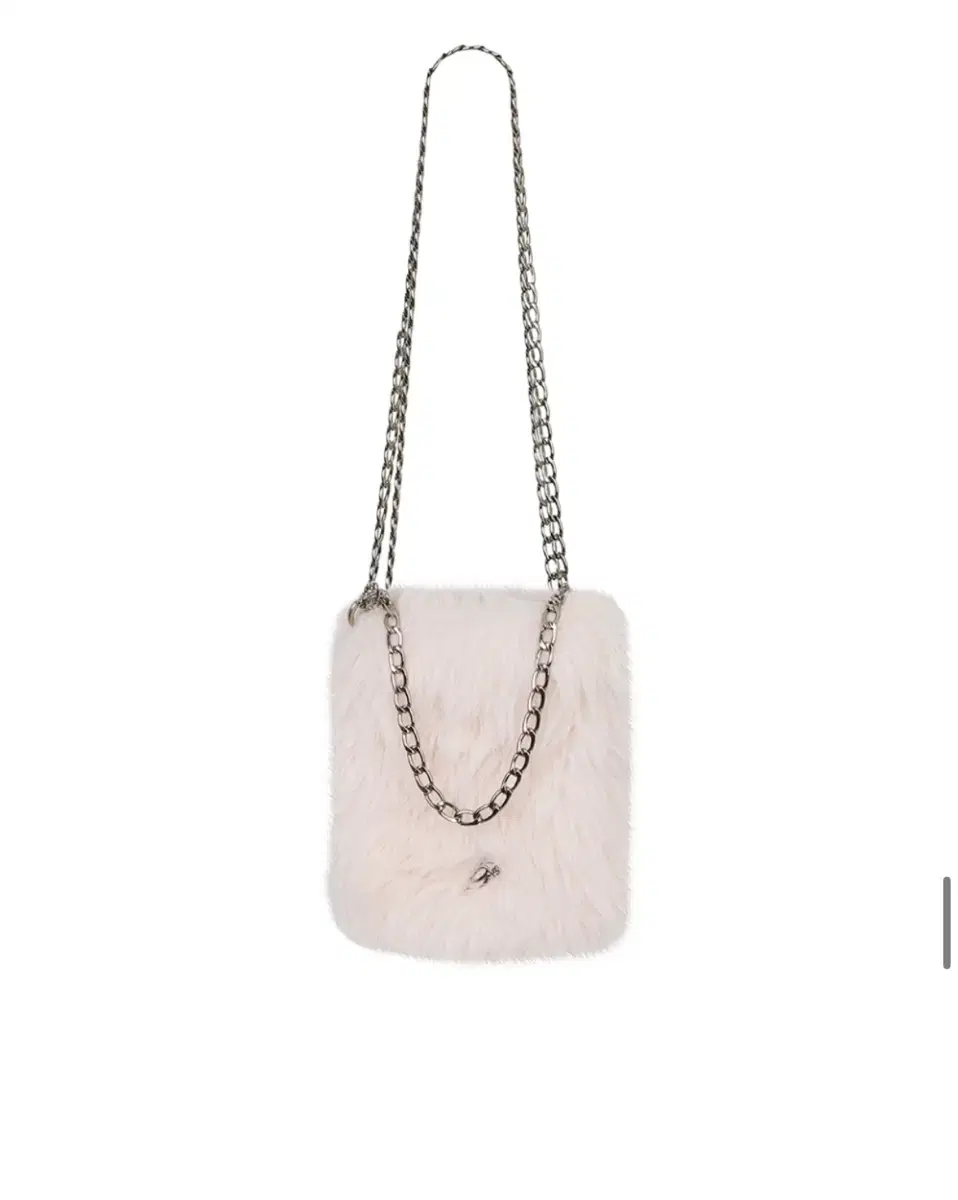 NEW) PAIN-OR-PLEASURE SOPHIA FUR MINI BAG-PINK