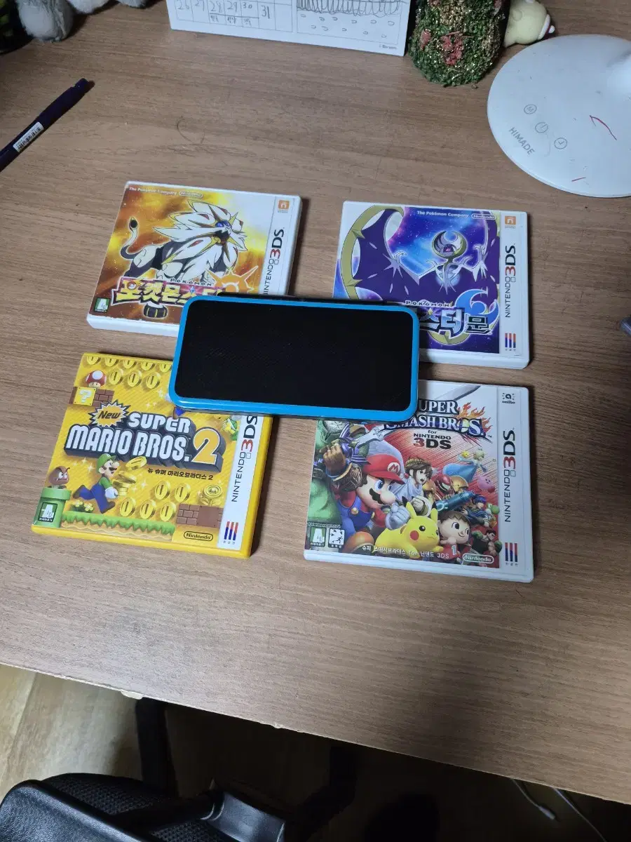 닌텐도 2dsxl 및 nds칩 7개