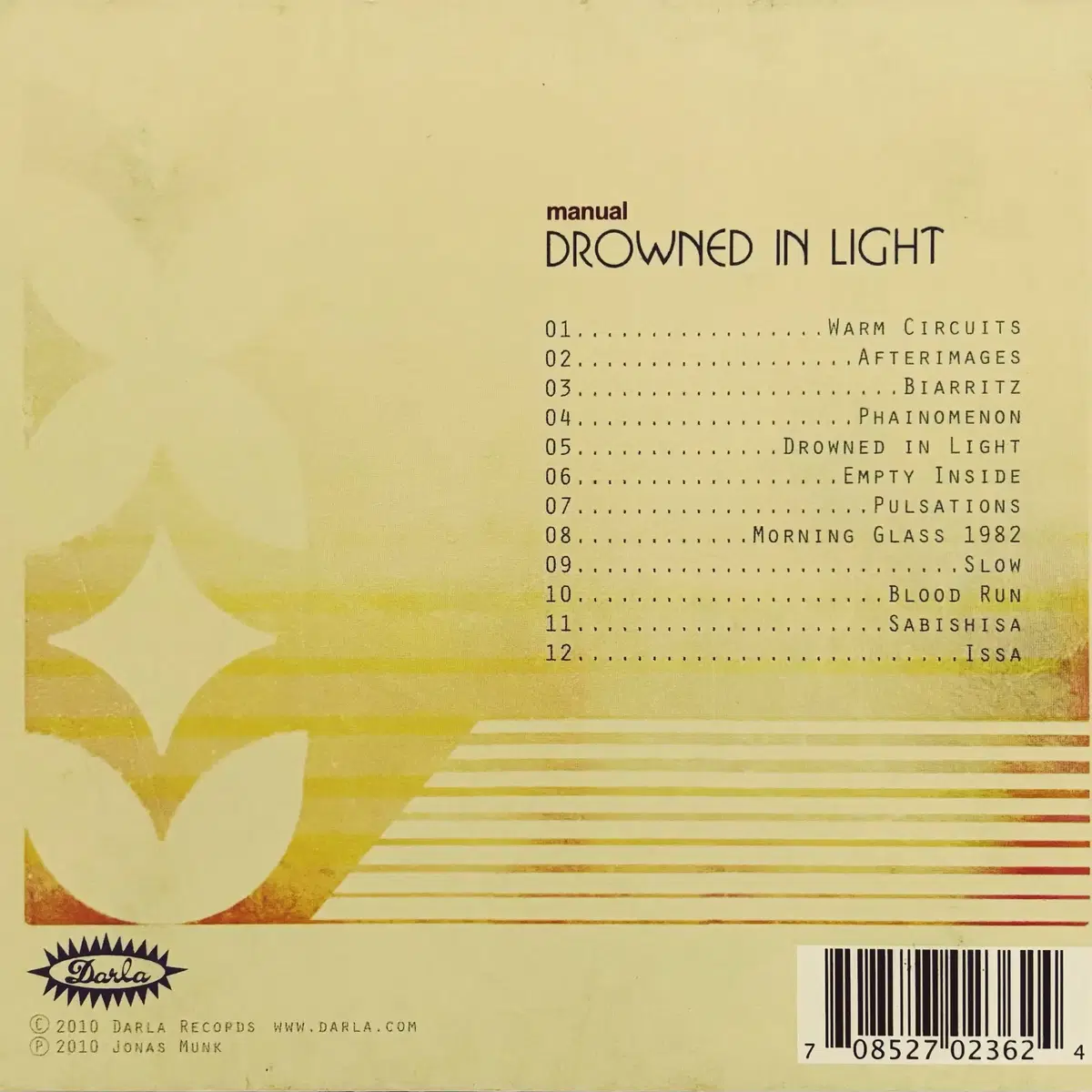 Manual - Drowned In Light (CD)미국반2010NM-