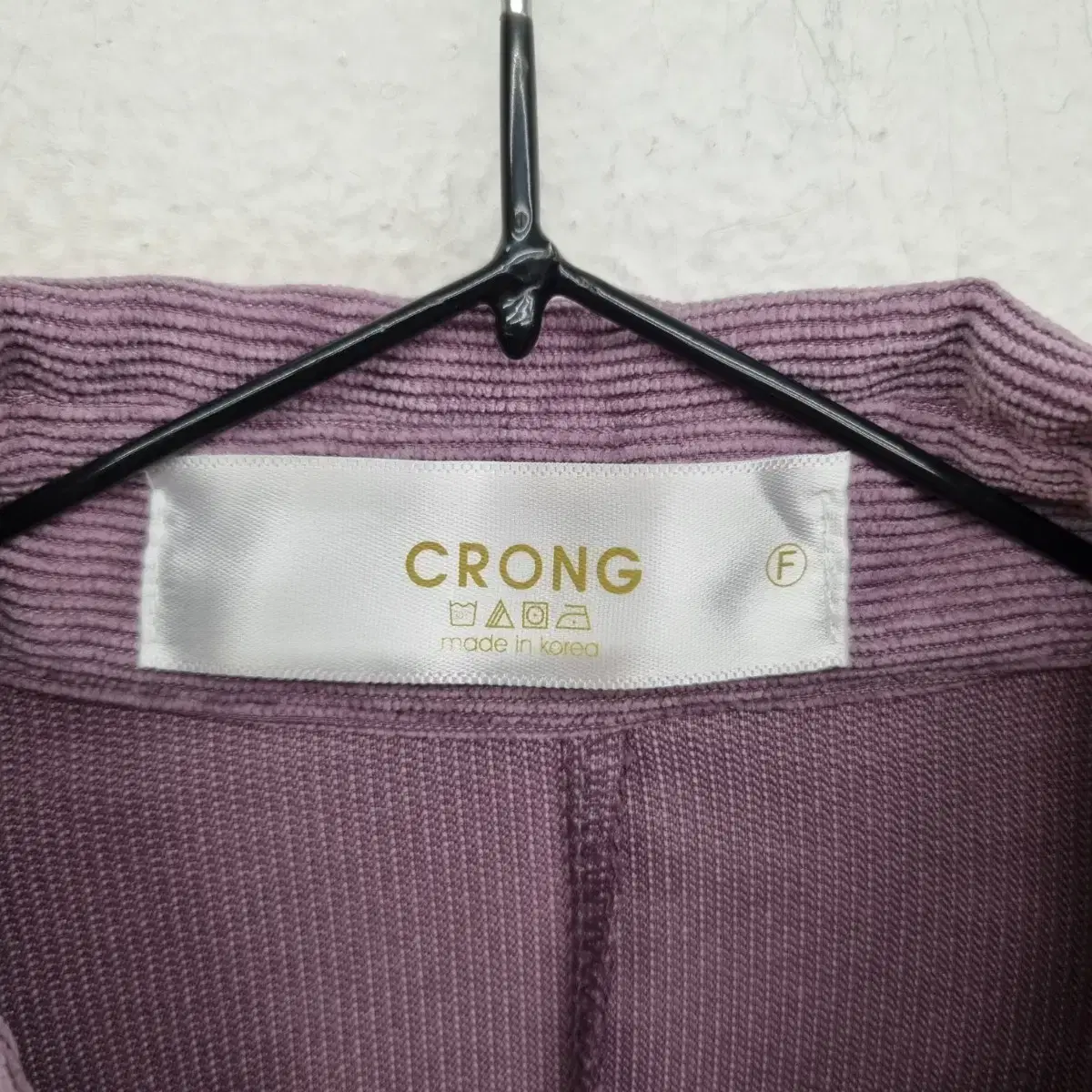 [여성77 size] CRONG 골덴 셔츠