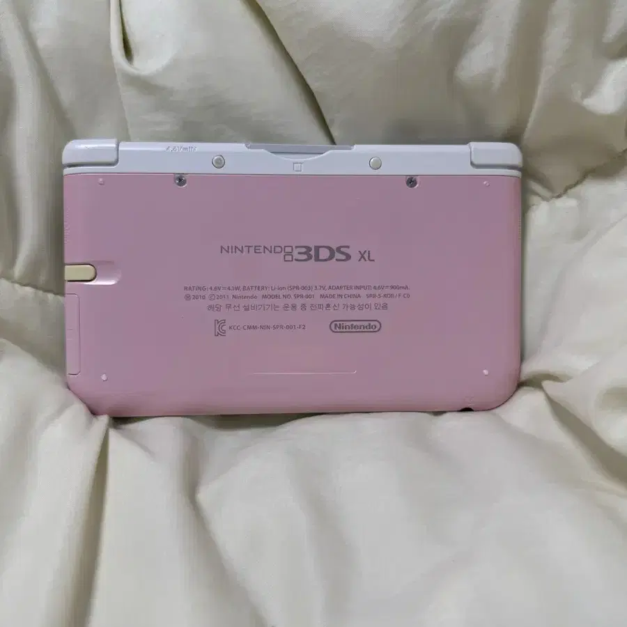 급처 (국내정품) 닌텐도3ds xl 핑크색 충전기 포함