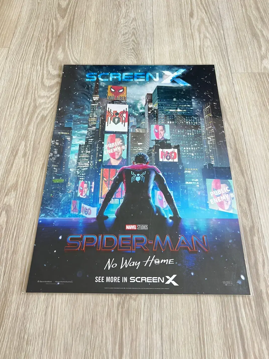 <스파이더맨 노웨이홈> 포스터(screenx/4dx/imax) 등